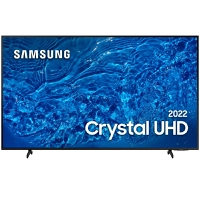 Smart TV Samsung 55" Crystal UHD 4K 55BU8000 2022 Dynamic Crystal Color Design Air Slim