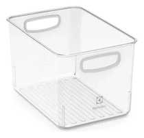 Caixa Organizadora Experience Modular Slim 3,3L Electrolux Com Alças Revestidas Bpa Free Plástico