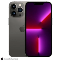[FASTPRIME R$5840] iPhone 13 Pro Apple (128GB) Grafite, Tela de 6,1", 5G e Câmera Tripla de 12MP