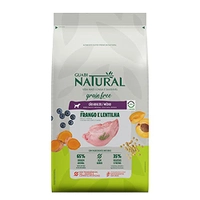 Ração Guabi Natural Grain Free Cães Adultos Raças Médias Frango e Lentilha 12 kg