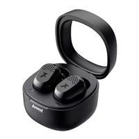 Fone de Ouvido Amvox AHP01 Intra Auricular Bluetooth TWS - Preto