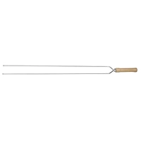 Espeto Duplo Para Churrasco 95 cm Mor