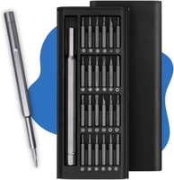 Kit Chave de Fenda 24 em 1 com Estojo Magnético