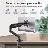 [App/ Moedas R$83] Suporte Articulado para Monitor, para Monitores de 14" a 32