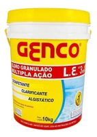 Kit Balde 3 Em 1 Cloro P/ Piscina Genco Multiação 10kg