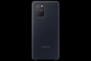 Capa Protetora Silicone Galaxy S10 Lite Preto