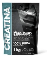 Creatina Monohidratada 1Kg Soldiers Nutrition