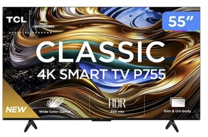 [Magalu] Smart TV 55” LED TCL 55P755 Wi-Fi Bluetooth 4K