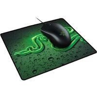 Kit Mouse Gamer Razer Abyssus 2000DPI + Goliathus Control Fissure