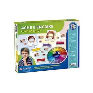 Jogo Ache e Encaixe Como Estou Me Sentindo Pais & Filhos