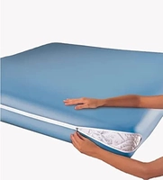 Capa De Colchão Em Malha Gel Solteiro Com Zíper (100% Poliéster) (Salmão)