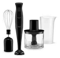 【Com Cashback MeliDolar R$111】Mixer Turbo Chef 3 Em 1 200w Triturador E Fuet 127v Elgin