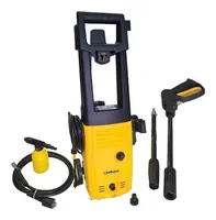 Lavadora Alta Pressão 1400w Rodas Alça Longa + Kit Hlx Tekna | R$279