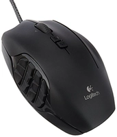 [Prime] Mouse Gamer MMO Logitech G600 com Iluminação RGB, Tecnologia LIGHTSYNC, 20 Botões Programáveis e Até