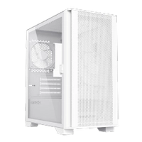 Gabinete Gamer Montech AIR 100 Lite, Mid Tower, White,  mATX, 2 Fans, Vidro Temperado