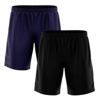 Kit 2 Shorts Dry Masculino Esporte Treino Futebol Academia Liso