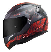 Capacete LS2 FF353 Xtreet Preto/Vermelho 56