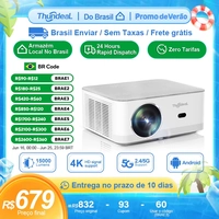 [Envio do Brasil] Projetor WiFi TD92Pro Full HD 1920x1080p Nativo, com Android e Espelhamento de Tela, 6500 Lumens