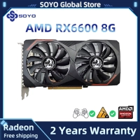 Placa de vídeo AMD Radeon 6600m 8GB Soyo