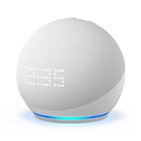 [PRIME] Novo Echo Dot 5ª geração com Relógio | Cor Branca