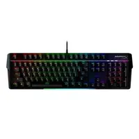 Teclado Mecânico Gamer HyperX Alloy MKW100, RGB, Switch Red, Full Size, US, Preto - 4P5E1AA#ABA