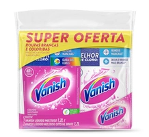 (REC)Kit Tira Manchas Vanish Gel Multiuso 1,2L + Crystal White 1,2L