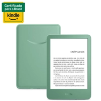 Kindle 16GB 2024 com luz ajustável Verde