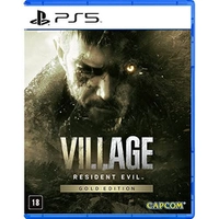 Jogo + DLC: Resident Evil Village Gold Edition - PS5 - Mídia Física