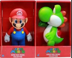 Kit Super Size Collection Banpresto Mario e Yoshi - R$110