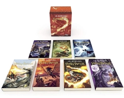 Box de Livros Harry Potter vermelho (edição “britânica”)