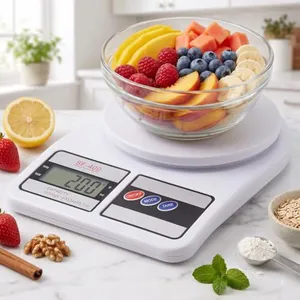 Balança Cozinha Digital 10kg Precisão 1g LCD