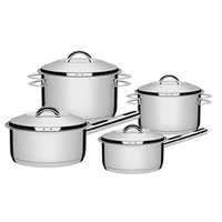 Jogo De Panelas Aço Inox Tramontina 65510760 Solar 4 Peças | R$397