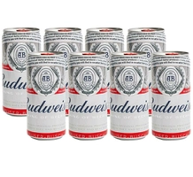 7 packs cerveja Budweiser 269 ml - 8 unidades | R$118