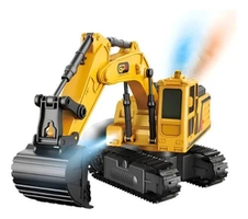 Mini Trator RC com Luz e Fumaça Maxi Toys