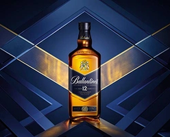 Whisky 12 Anos Ballantines, 1L R$96