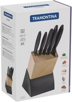 [ PRIME ] Jogo Facas 6 Peças Plenus com Cepo Tramontina Cutelaria