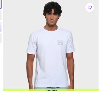 Camiseta Nicoboco Castle Masculinina Branco