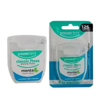 Power Dent, Fio Dental Classic, Extra Fino, Menta, 125m