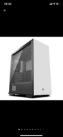 Gabinete Gamer DeepCool Macube 310 WH, Mid Tower, Lateral em Vidro, Branco | R$ 480