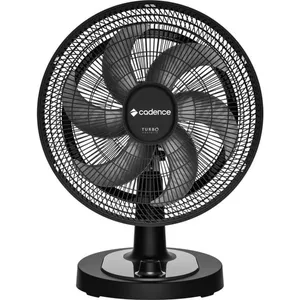 Ventilador de Mesa Chão e Parede Cadence 126W 45CM 6 Pás 3 Velocidades Preto VTR470-127 110V