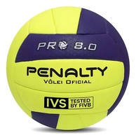 Bola vôlei Penalty 8.0 IVS TESTED BY FIVB Pro Ix cor amarelo tamanho único