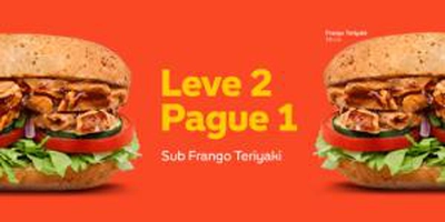 Promoção Subway - Leve 2 Pague 1
