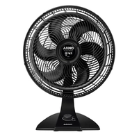 Ventilador Arno 2 Em 1 Turbo Force Preto Vf42 – 127 Volts