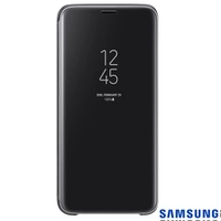 Capa para Galaxy S9 Clear View Standing Cover Preta - Samsung - EF-ZG960CBEGBR