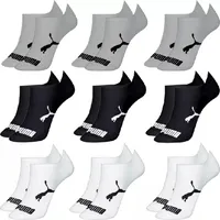  Kit 9 Pares Meias Puma Sapatilha Cano Baixo Original Algodão 