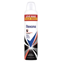 Antitranspirante Aerossol Antibacterial e Invisible Rexona 250Ml Leve Mais Pague Menos, Rexona (A embalagem pode variar)