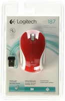 Mini Mouse Wireless Logitech M187 - R$19,30