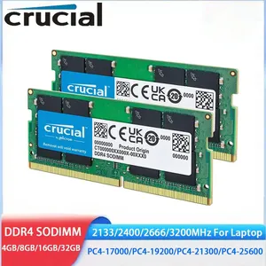[APP | MOEDAS | taxas inclusas] Crucial DDR4 RAM 8GB 2666MHz SODIMM para laptop