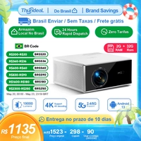 [Envio do Brasil] Projetor TDA7 WiFi Full HD 1080p Nativo, 19000 Lumens, com Android e Espelhamento de Tela