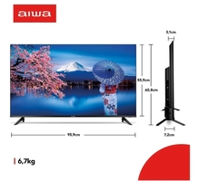 Smart TV Android 43 polegadas Aiwa